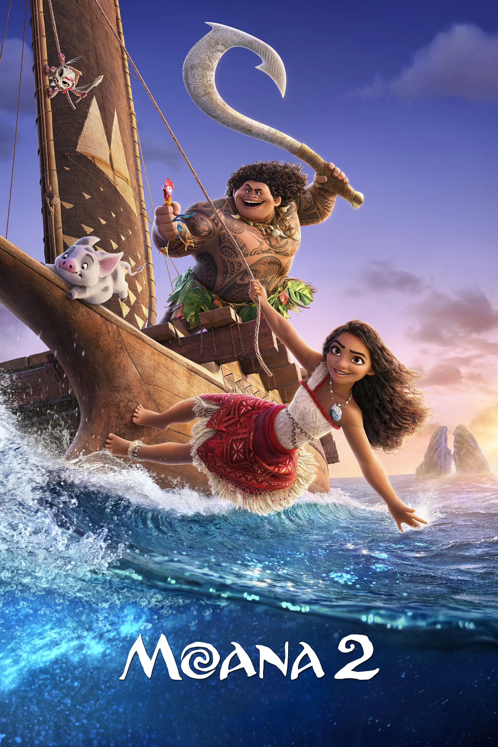 Moana 2 movie poster